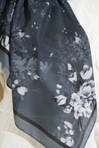 120 Cm Çiçekli Soft Eşarp