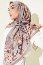 120 Cm Çiçekli Soft Eşarp