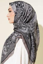 120 Cm Etnik Desen Eşarp