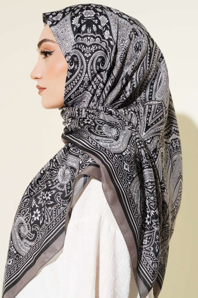 120 Cm Etnik Desen Eşarp