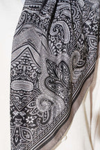 120 Cm Etnik Desen Eşarp