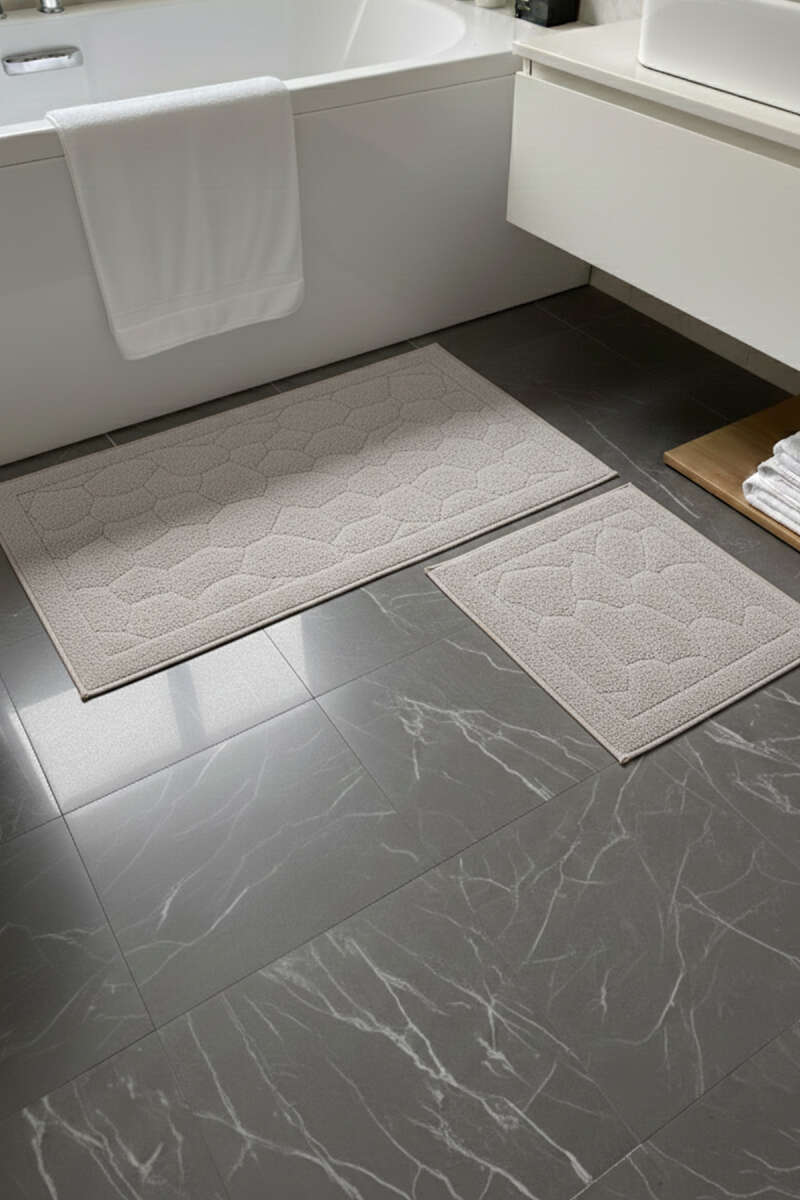 2Piece Cotton Toilet Seat Set Secondary image