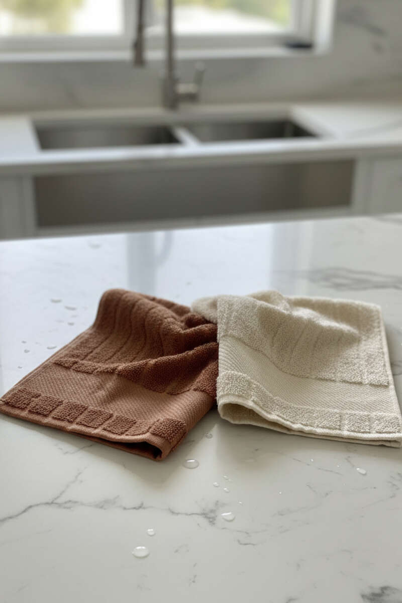 2 pcs Strip Kitchen Towel Asorti 1