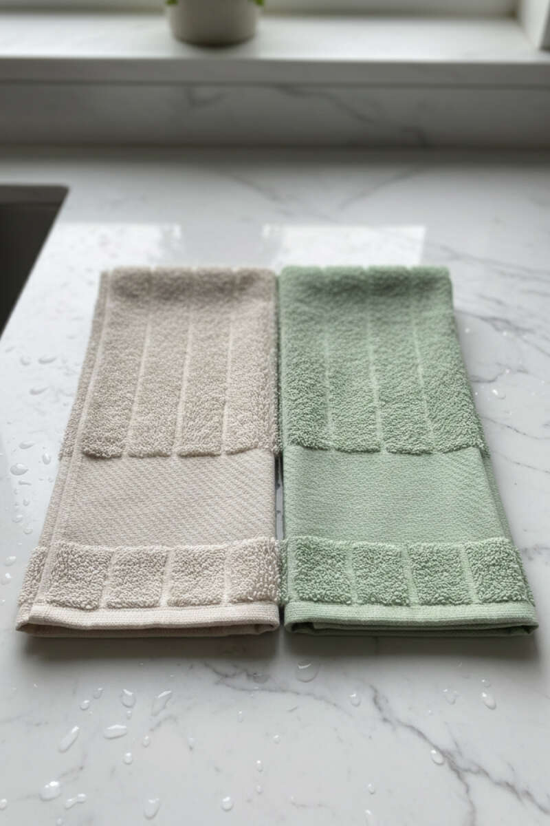 2 pcs Strip Kitchen Towel Asorti 1