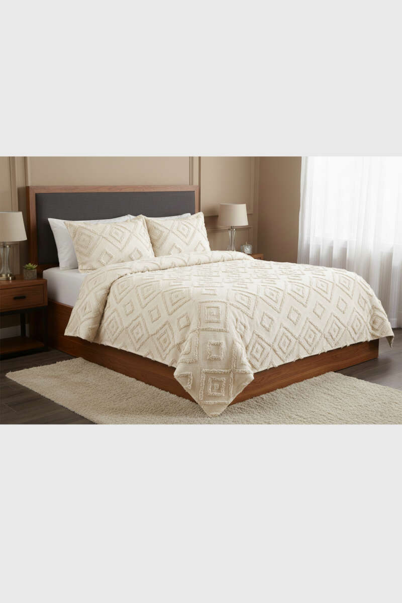 3 Piece Emerald Double Pique Set Secondary image