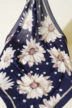 3'lü Soft Floral Baskılı Pamuklu Eşarp Seti Asorti