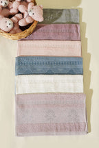 6-Piece Multicolored Cotton Kitchen Towel Set Asorti 1