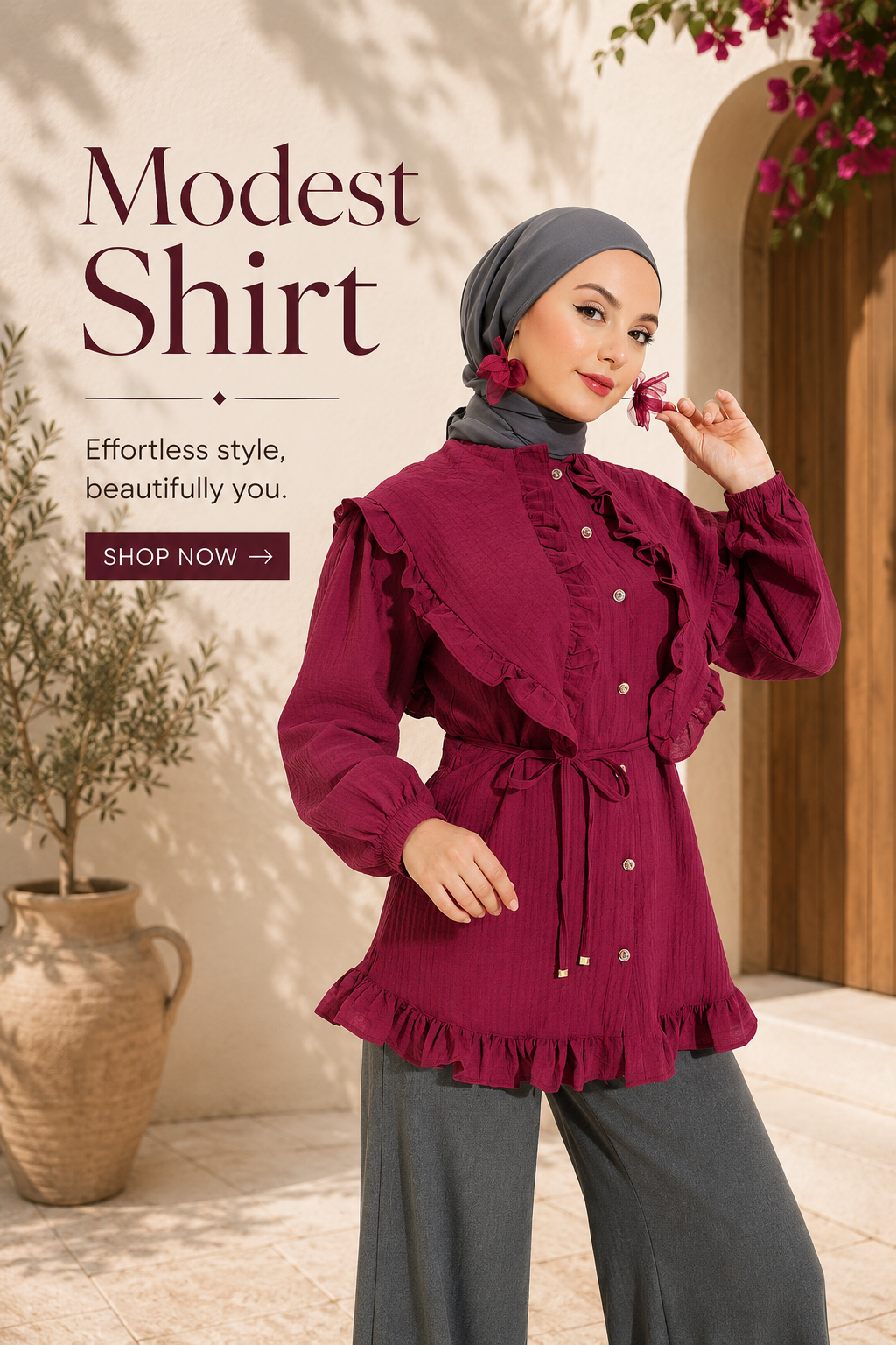 modest shirt