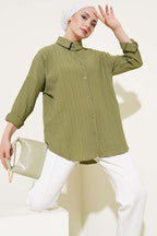 Ağaç Kabuğu Basic Gömlek