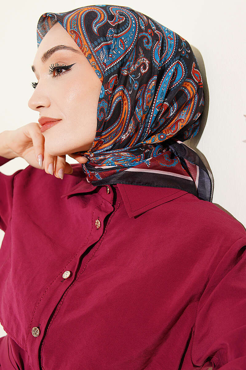 Antik Paisley Desen Eşarp