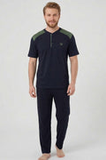 Navy blue khaki