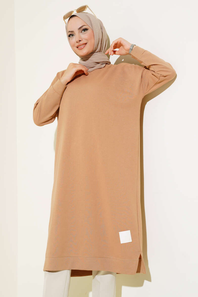Armalı Uzun Basic Tunik