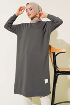 Armalı Uzun Basic Tunik