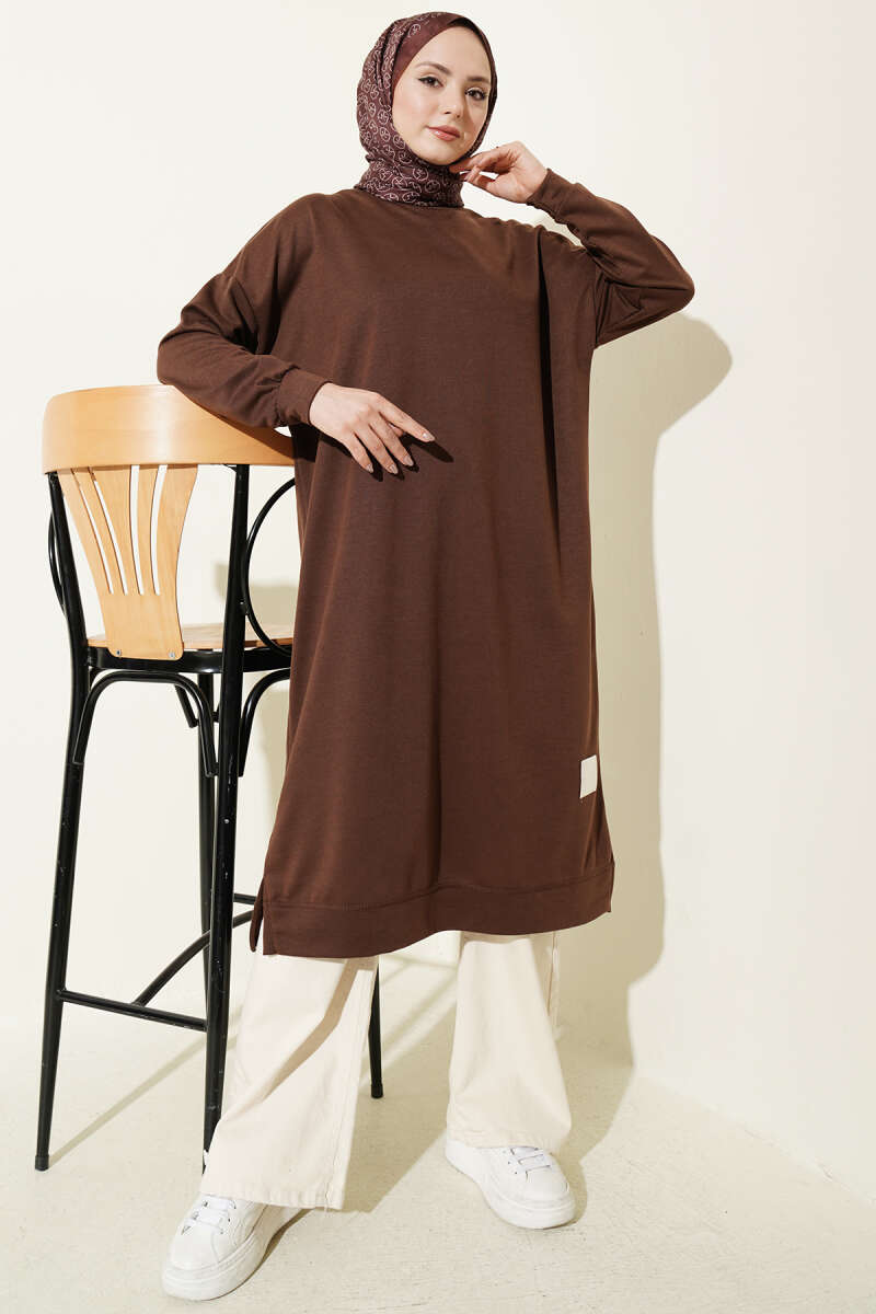 Armalı Uzun Basic Tunik