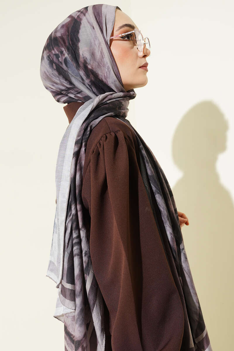 Ashira Desen Bambu Kraş Şal