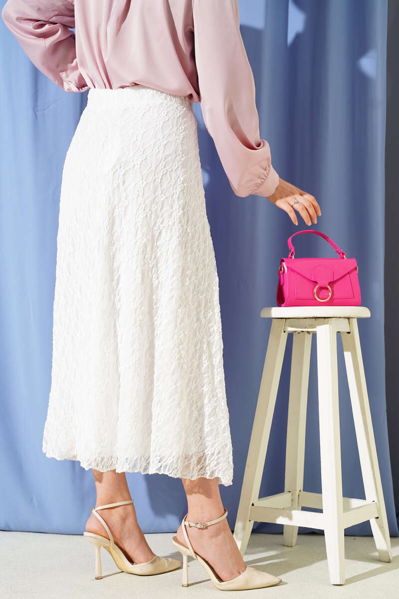 Lined Lace Skirt Главное изображение товара