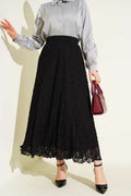 Lined Lace Skirt