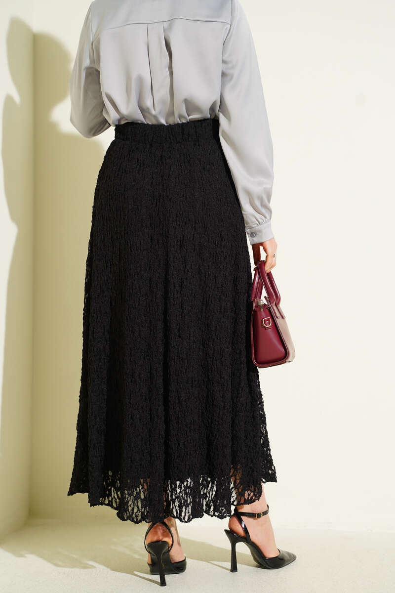 Lined Lace Skirt