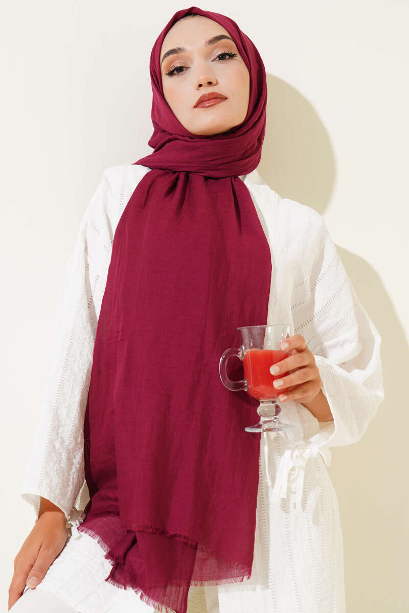 Aya Serisi İnce Pamuk Şal  -62