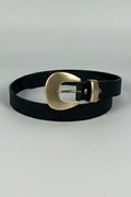 Black suede