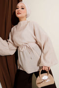 Balloon Sleeve Tunic