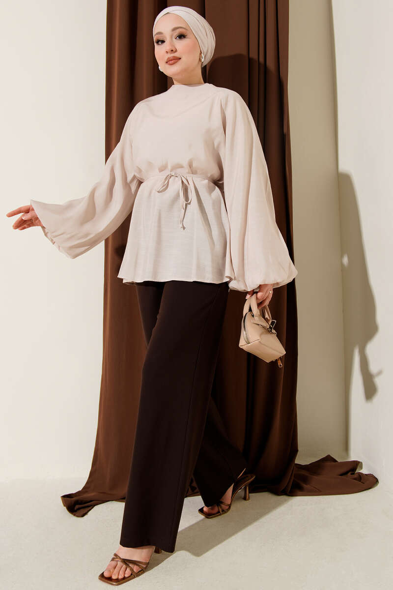 Balloon Sleeve Tunic
