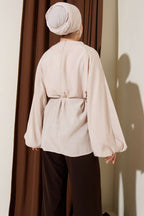 Balloon Sleeve Tunic