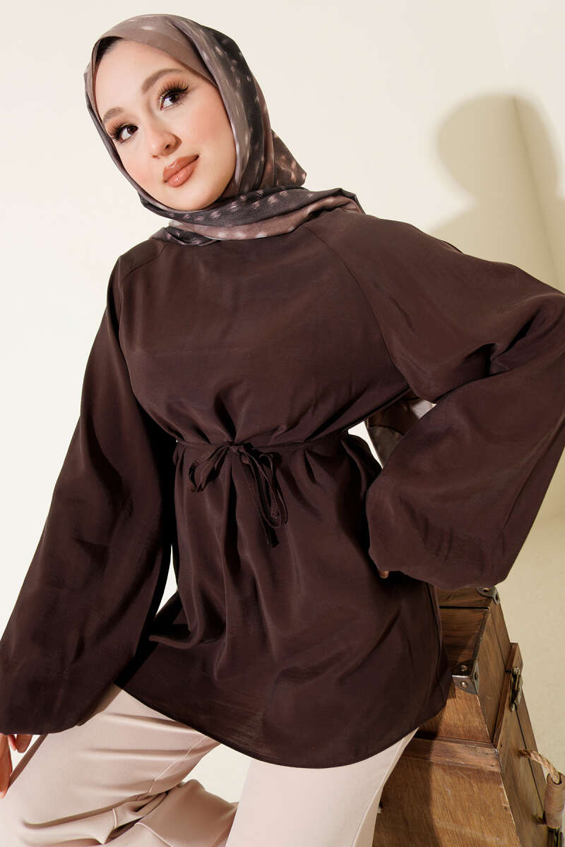 Balloon Sleeve Tunic