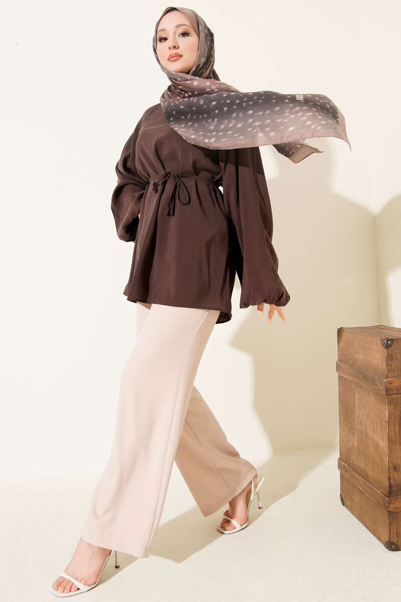 Balloon Sleeve Tunic