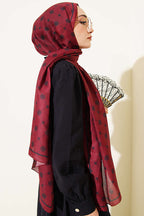 Barok Motifli Soft Şal