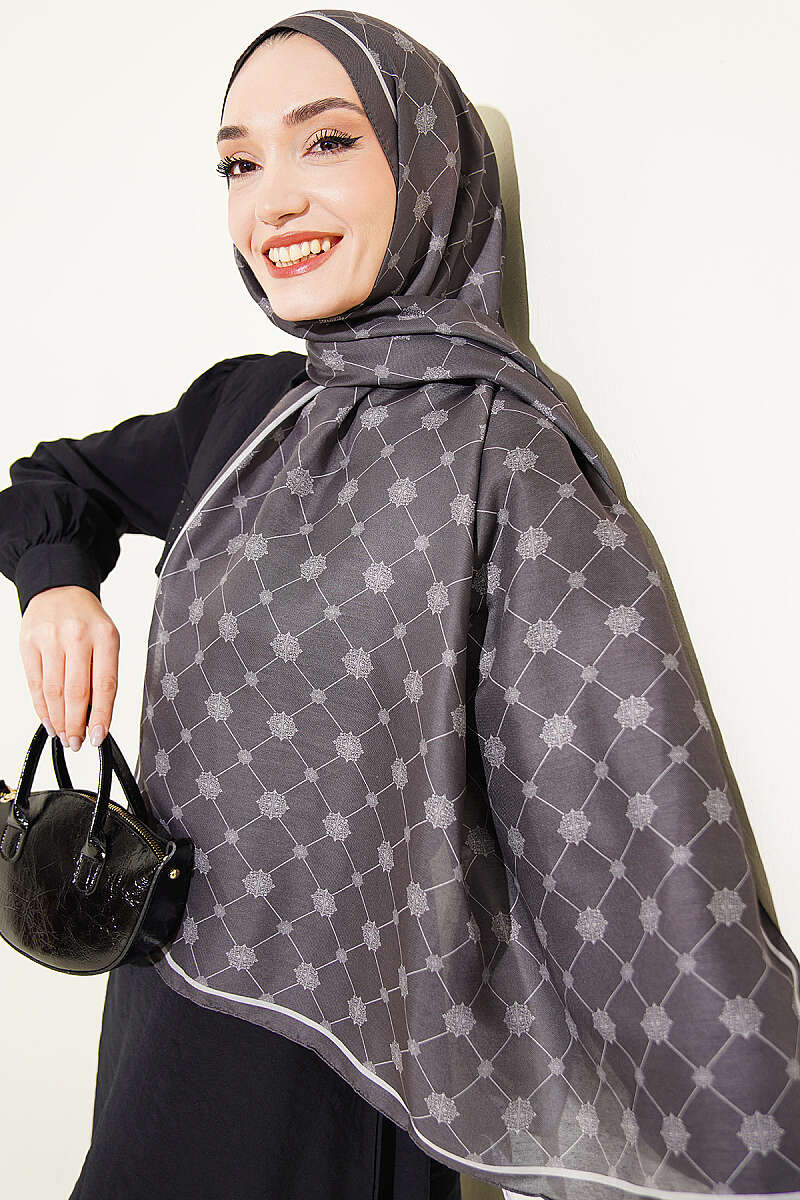 Barok Motifli Soft Şal