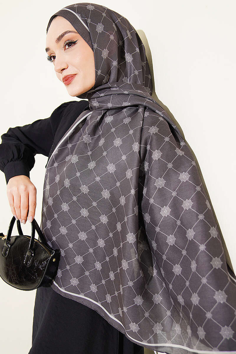 Barok Motifli Soft Şal