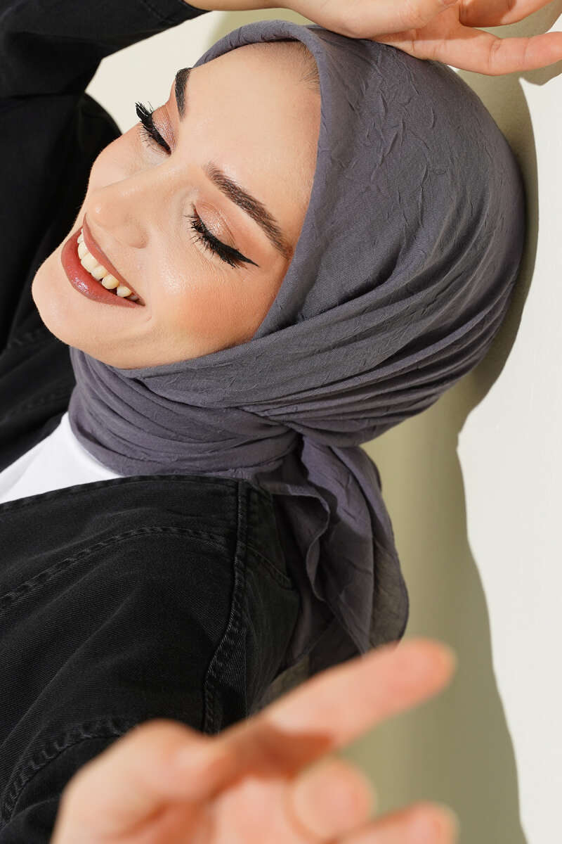 Basic Bambu Kraş Eşarp