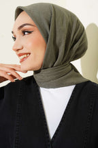 Basic Bambu Kraş Eşarp