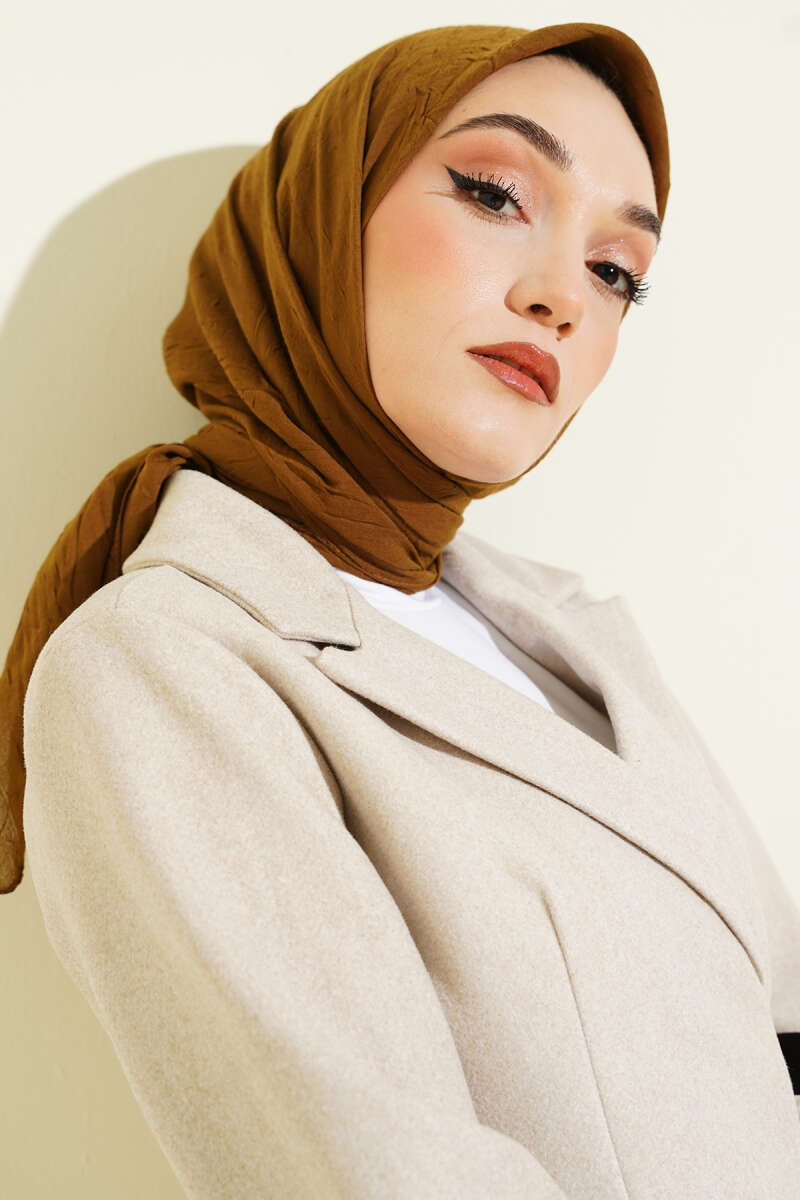Basic Bambu Kraş Eşarp