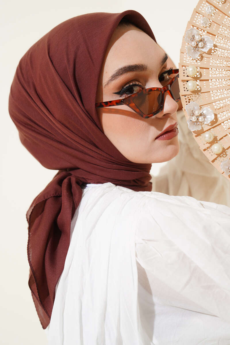 Basic Eşarp Acı Kahve