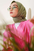 Basic Eşarp Çağla Yeşili -13