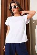 Basic Kolsuz T-shirt