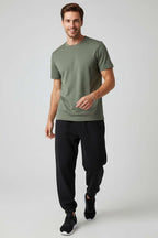 Basic Loyşa Erkek T-shirt Haki