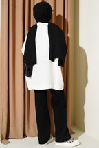 Basic Oversize Düğmeli Hırka