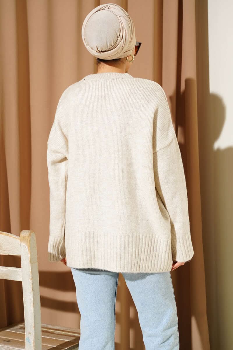 Basic Oversize Triko Tunik