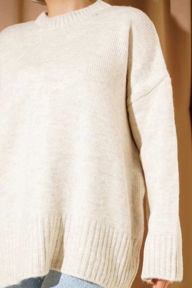 Basic Oversize Triko Tunik