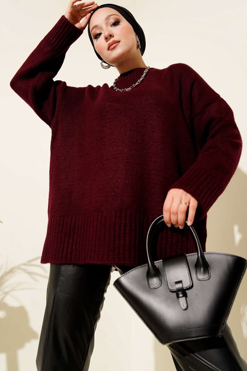 Basic Oversize Triko Tunik