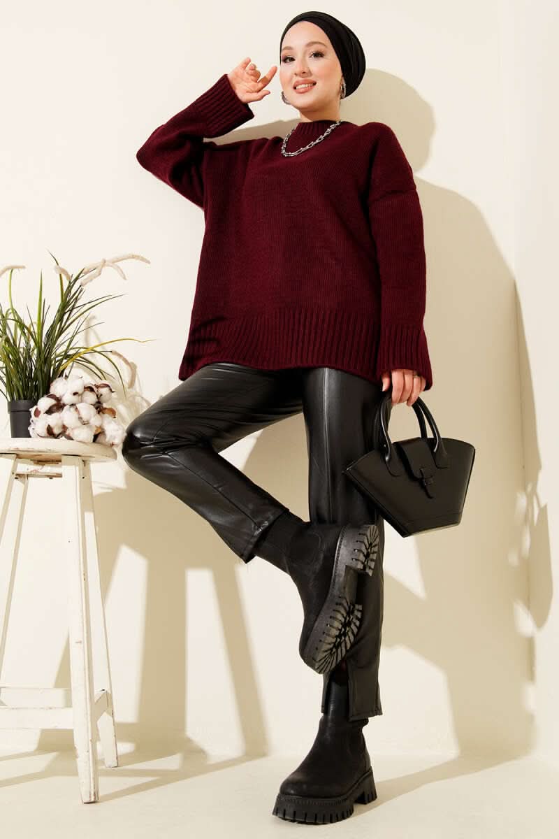 Basic Oversize Triko Tunik