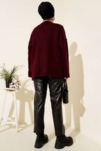Basic Oversize Triko Tunik