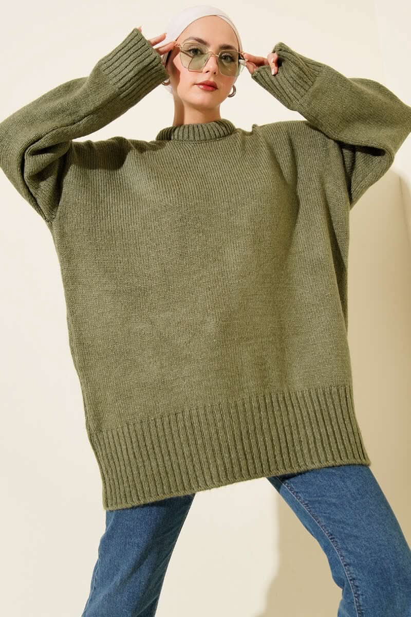 Basic Oversize Triko Tunik