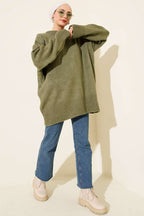 Basic Oversize Triko Tunik