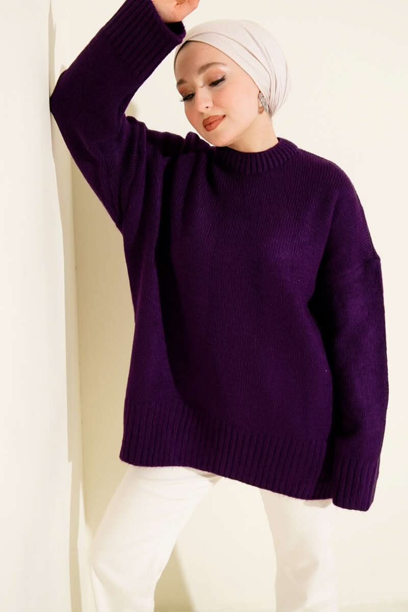 Basic Oversize Triko Tunik