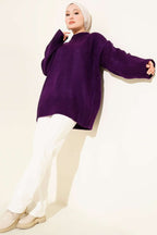 Basic Oversize Triko Tunik