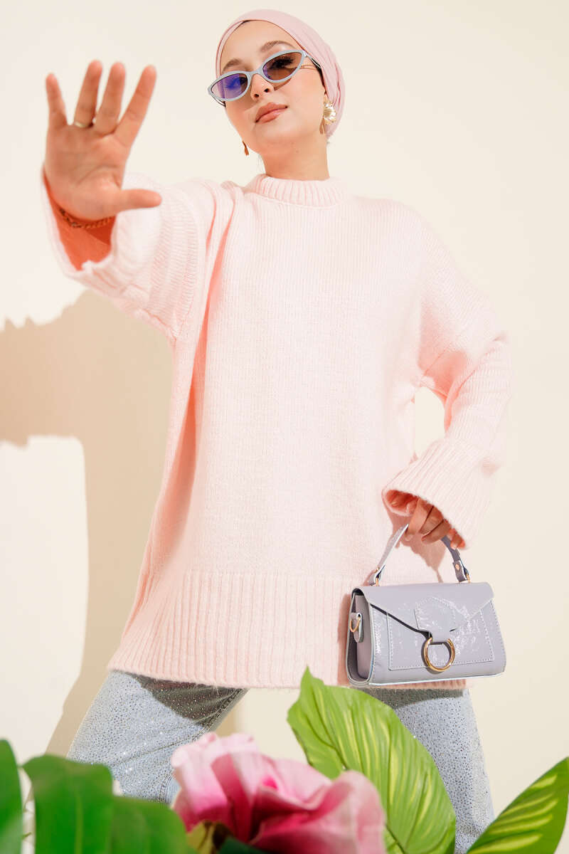 Basic Oversize Triko Tunik